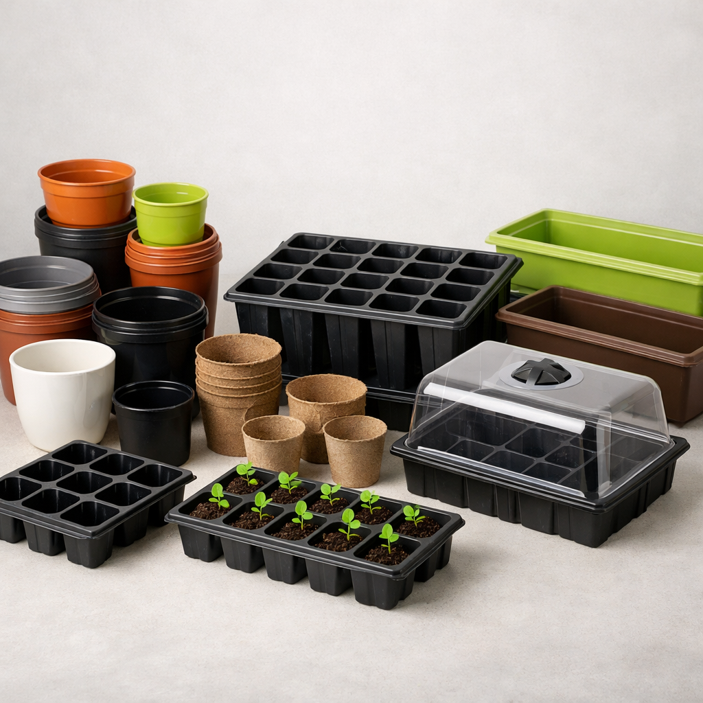 Горшки и кассеты